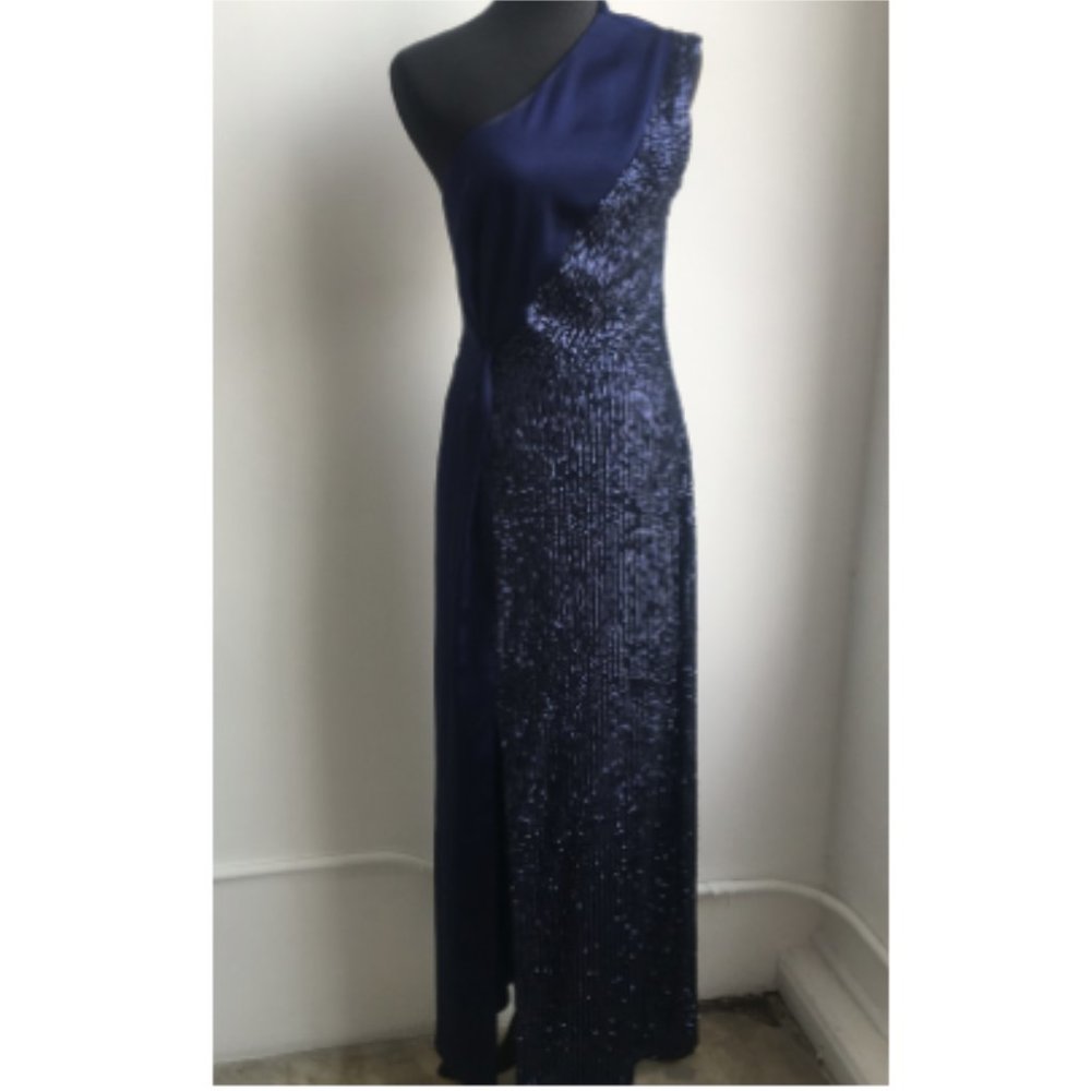 Blue Sequin Dress